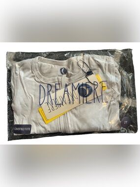 Dreamiere Neutral Convertible Pjs NWT 2T
